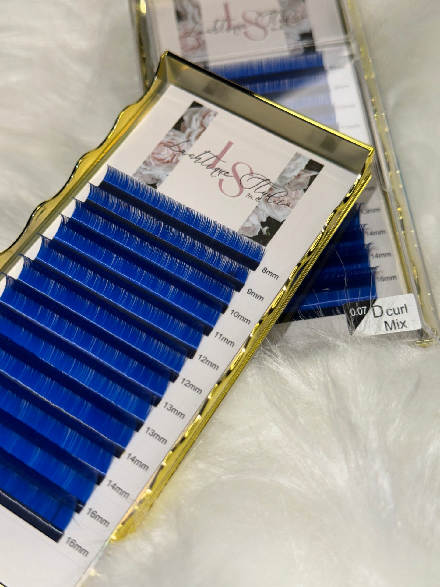 Blue Lash Tray
