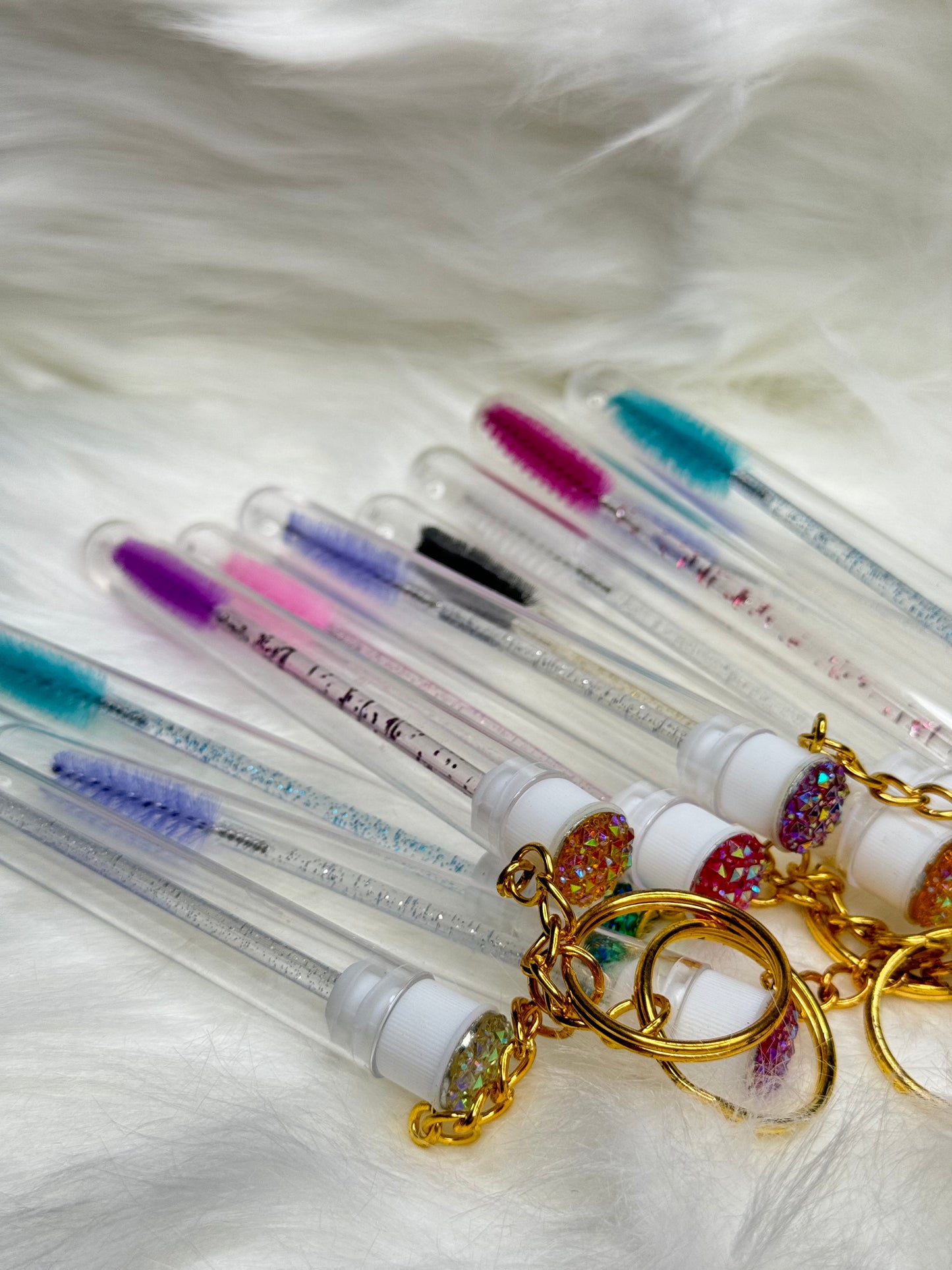 Lash brush Keychains