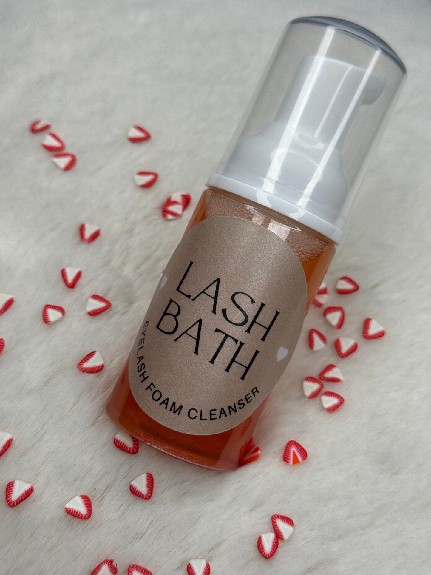 Strawberry lash shampoo